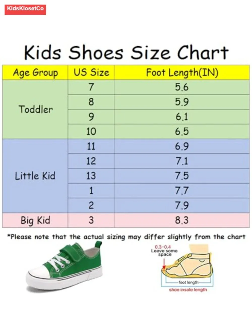 Adjustable Hook & Loop Strap Canvas Low Top Sneakers for Toddlers